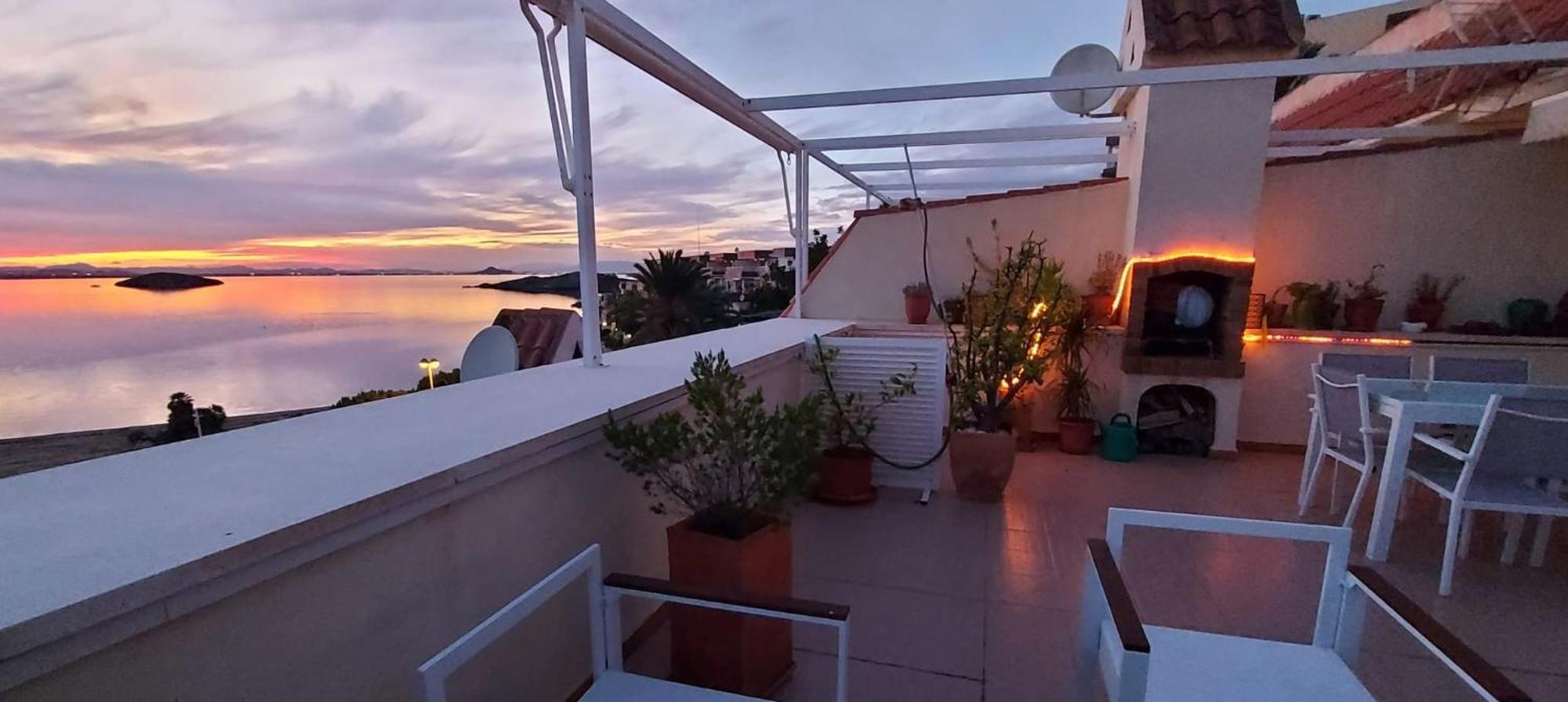 Nido Del Amor Deluxe 1A Linea Terraza Indoorpool Wifi Aire Netflix 10 Metros A Cala Del Pino La Manga del Mar Menor Exterior foto